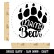 Mama Bear Mother's Day Paw Family Self-Inking Rubber Stamp Crafting Planners